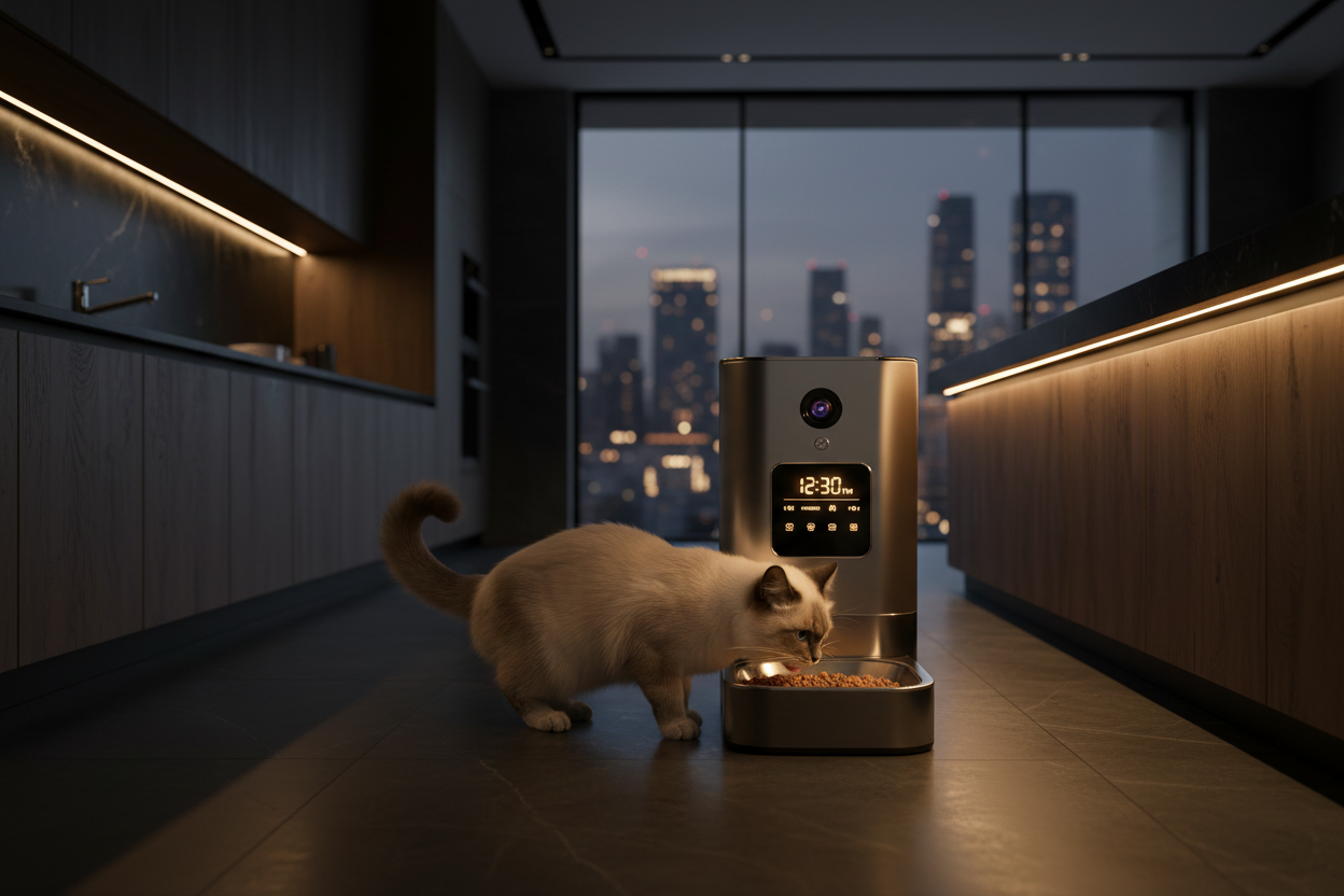 Imagen Premium Comedero Inteligente Luxemascots